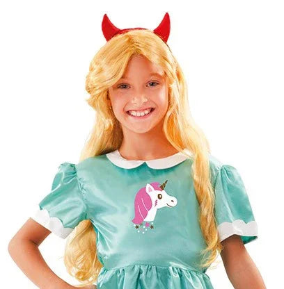Peluca Rubia de Star contra las Fuerzas del Mal Infantil Cuentos y Dibujos Animados EuroCarnavales