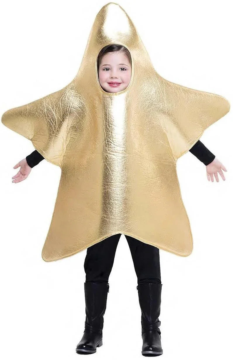Disfraz de Estrella Dorada de Belén Infantil Personajes del Belén Kimokawaii