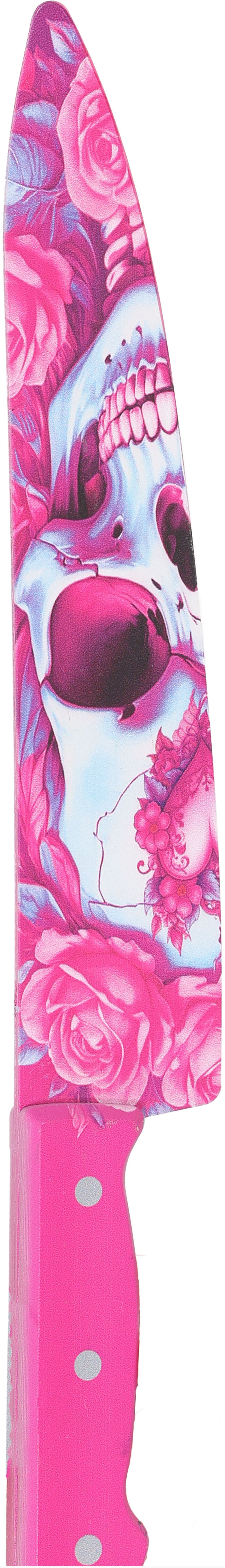 Coltello Scheletro Rosa di 37 cm