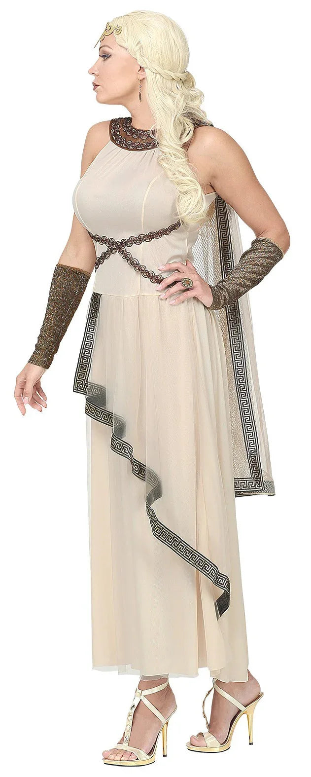 Disfraz de Diosa Griega Elegante para Mujer Romanos y Griegos Widmann