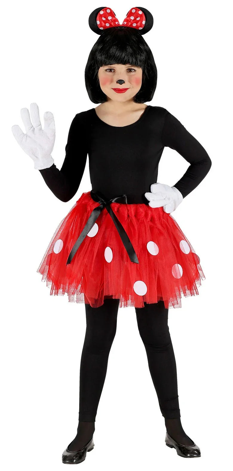 Kit de Disfraz Ratoncita Minnie Mouse Infantil Mickey Mouse & Minnie Mouse Widmann