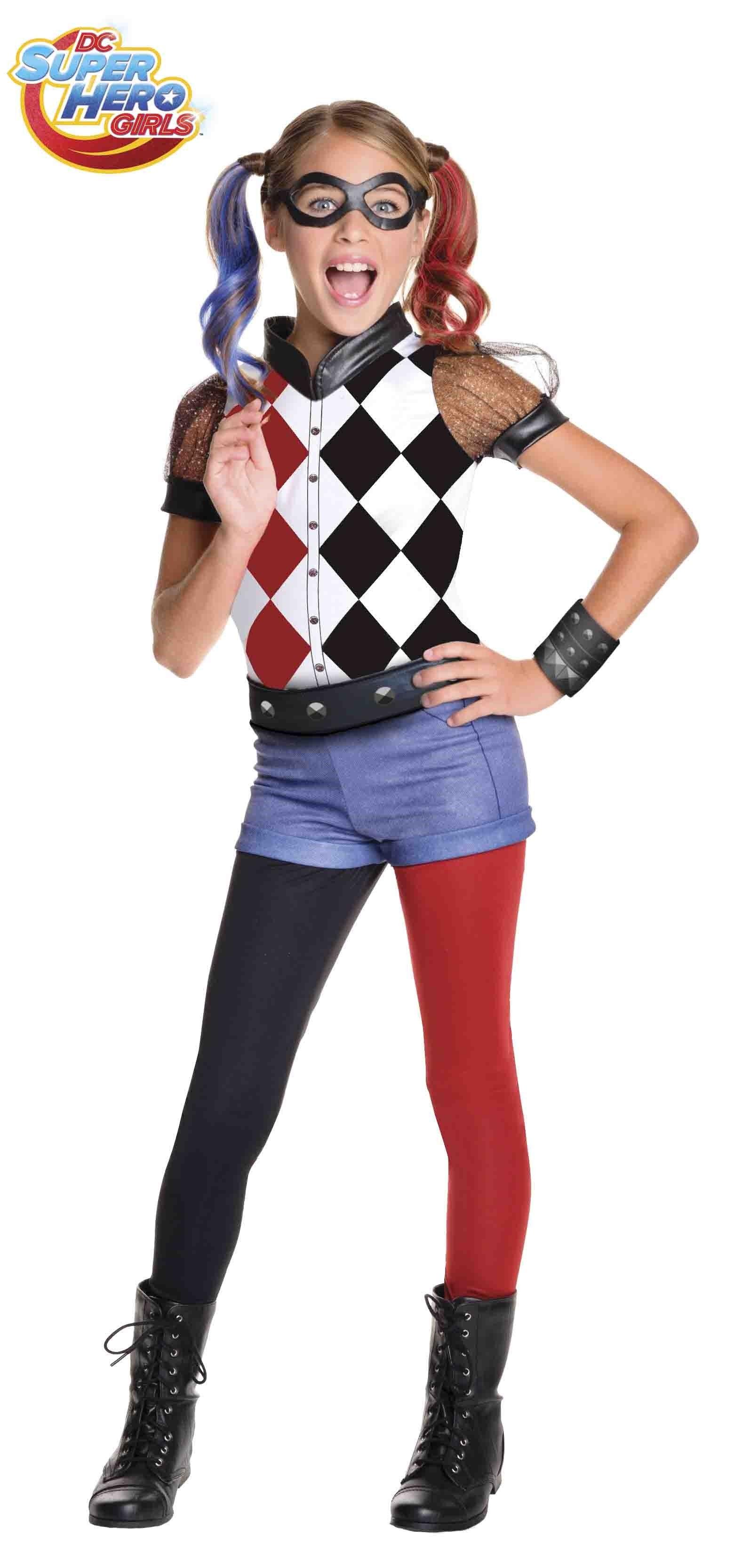 Disfraz de Harley Quinn Super Hero Girls Infantil Harley Quinn Rubies