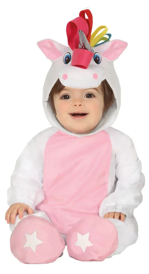 Disfraz de Unicornio Rosa para Bebé Unicornio Guirca