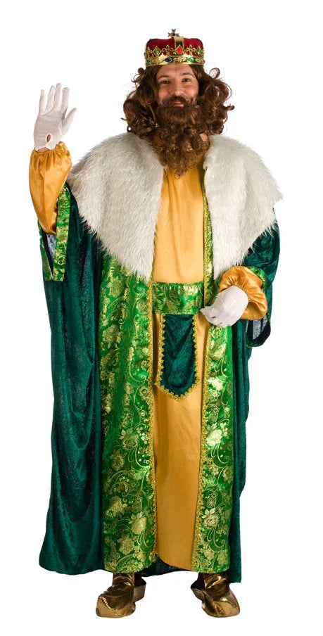 Disfraz de Rey Mago Gaspar para Hombre Reyes Magos y Pajes El Rey del Carnaval