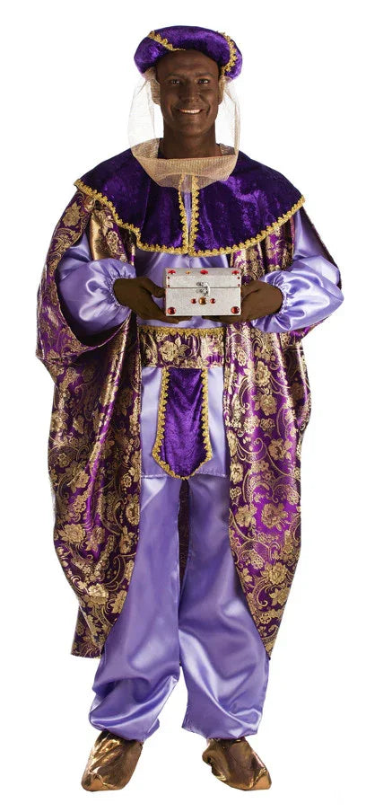 Disfraz de Rey Mago Baltasar para Hombre Reyes Magos y Pajes El Rey del Carnaval