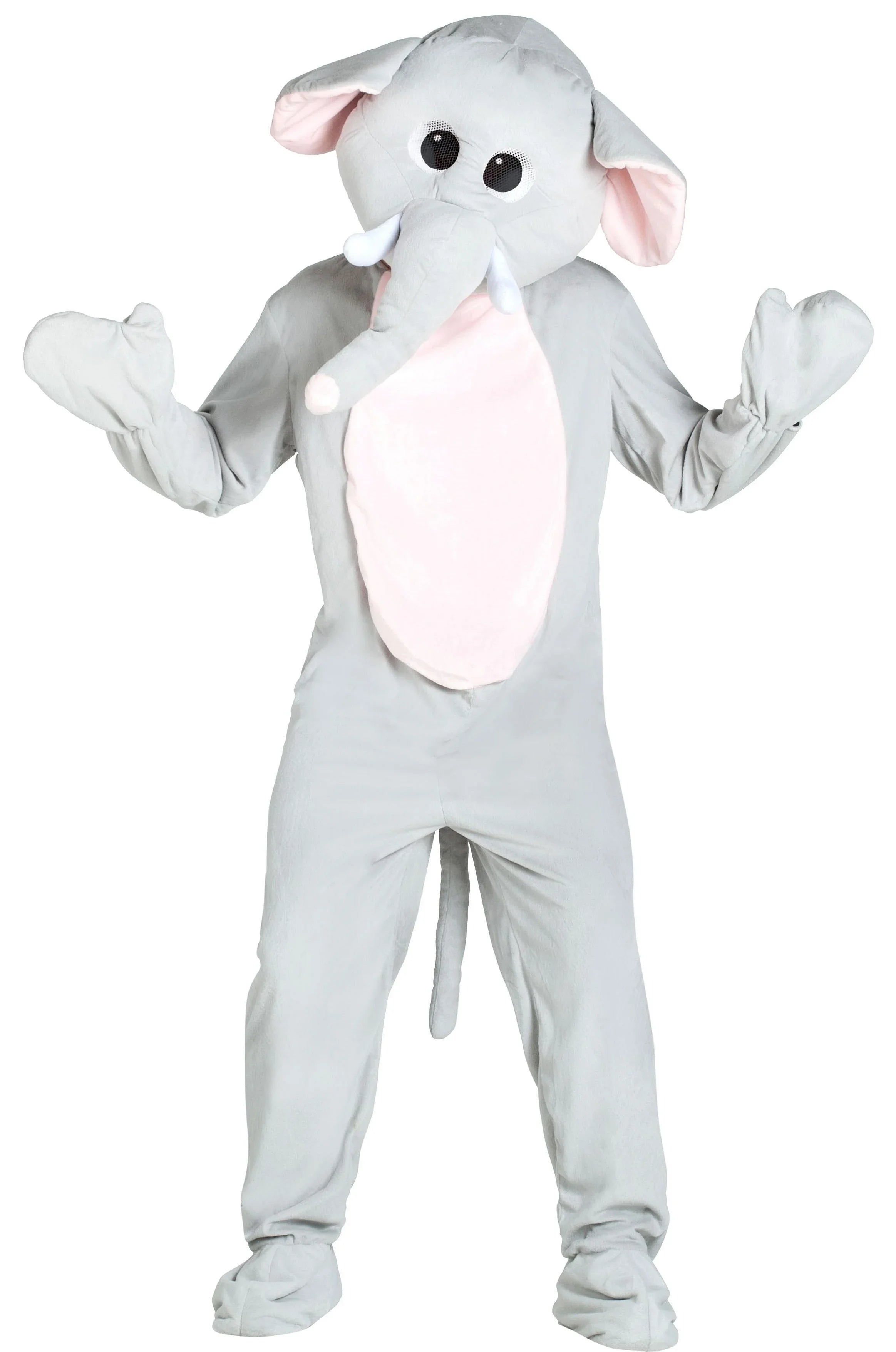 Disfraz de Elefante Cabeza Gigante para Adulto Elefante Kimokawaii