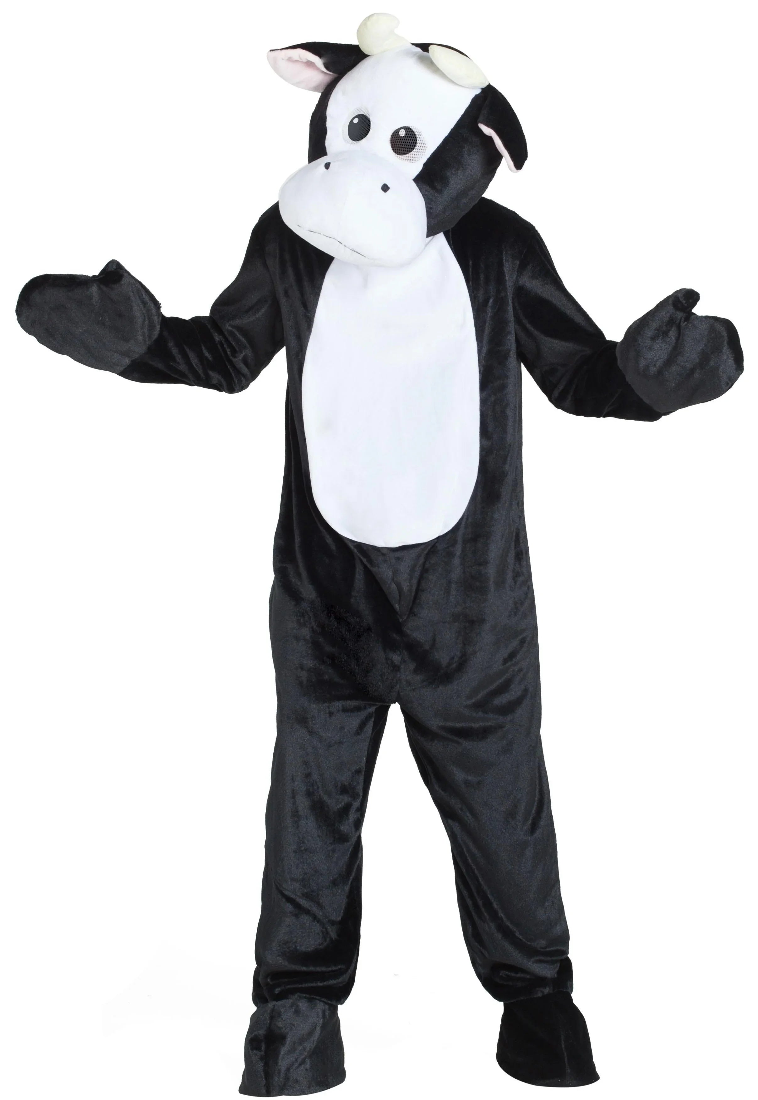 Disfraz de Vaca Cabeza Gigante para Adulto Vaca y Toro Kimokawaii