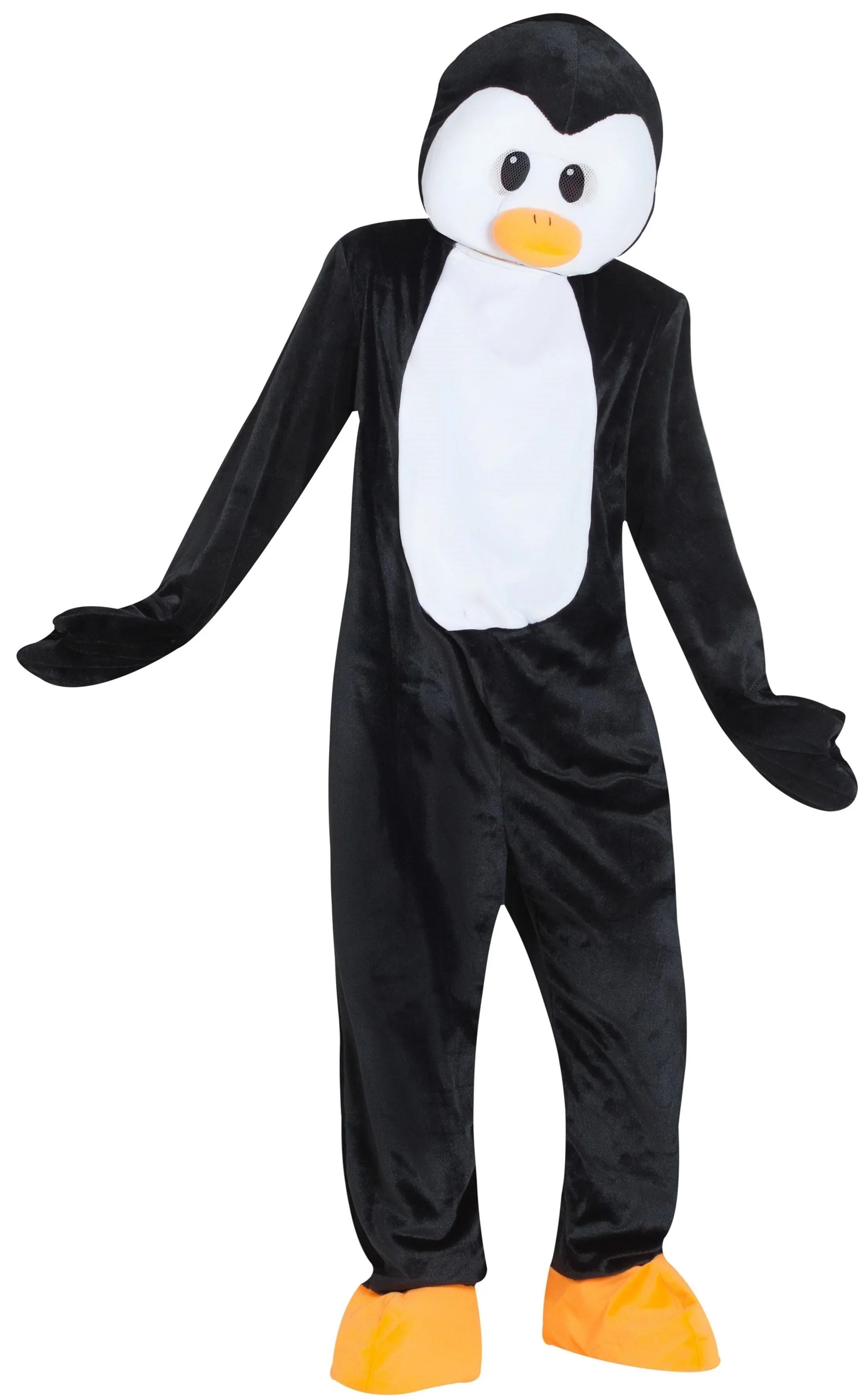 Disfraz de Pingüino Cabeza Gigante para Adulto Pingüino Kimokawaii