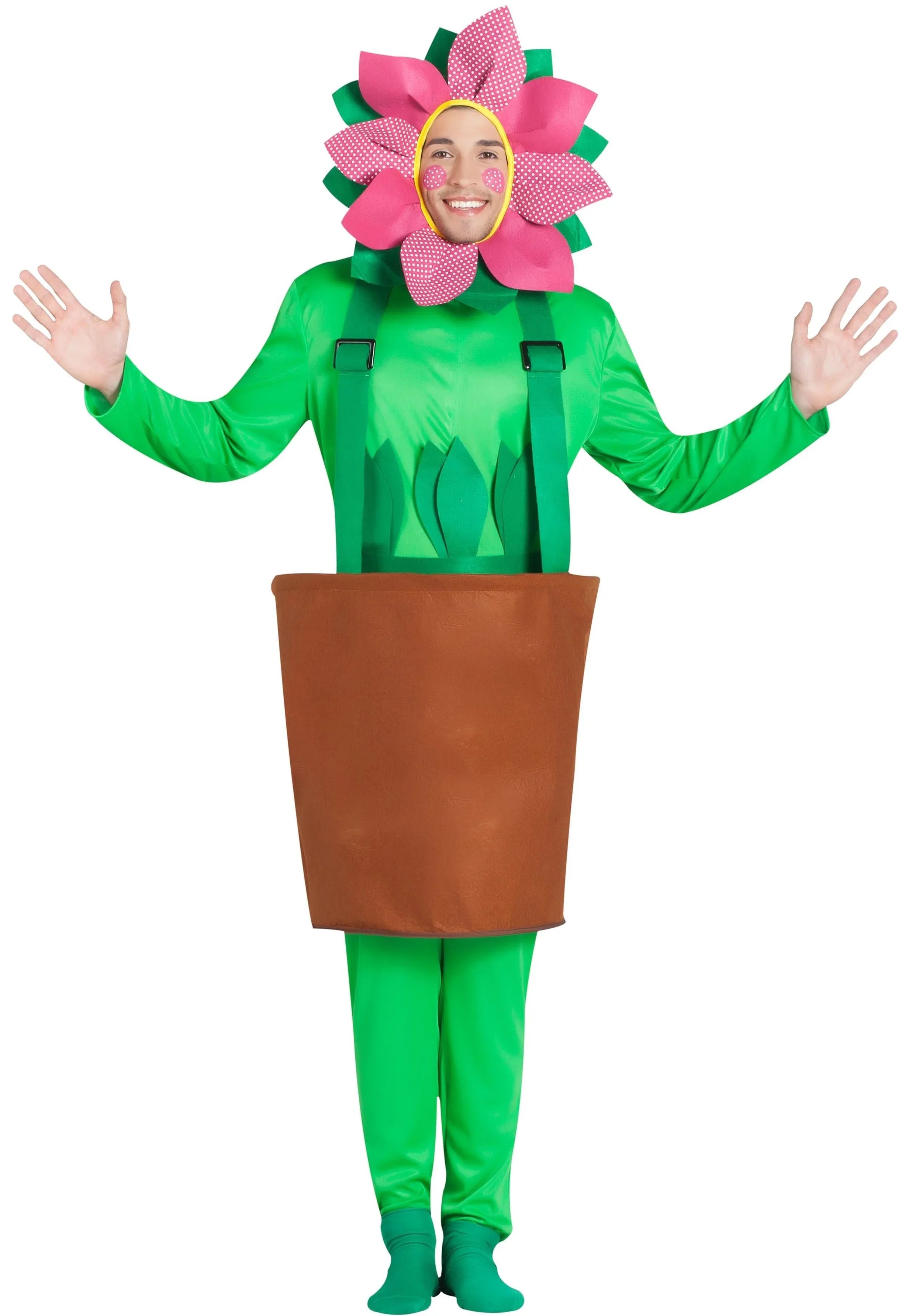 Disfraz de Maceta con Flor para Adulto Disfraces Originales Kimokawaii