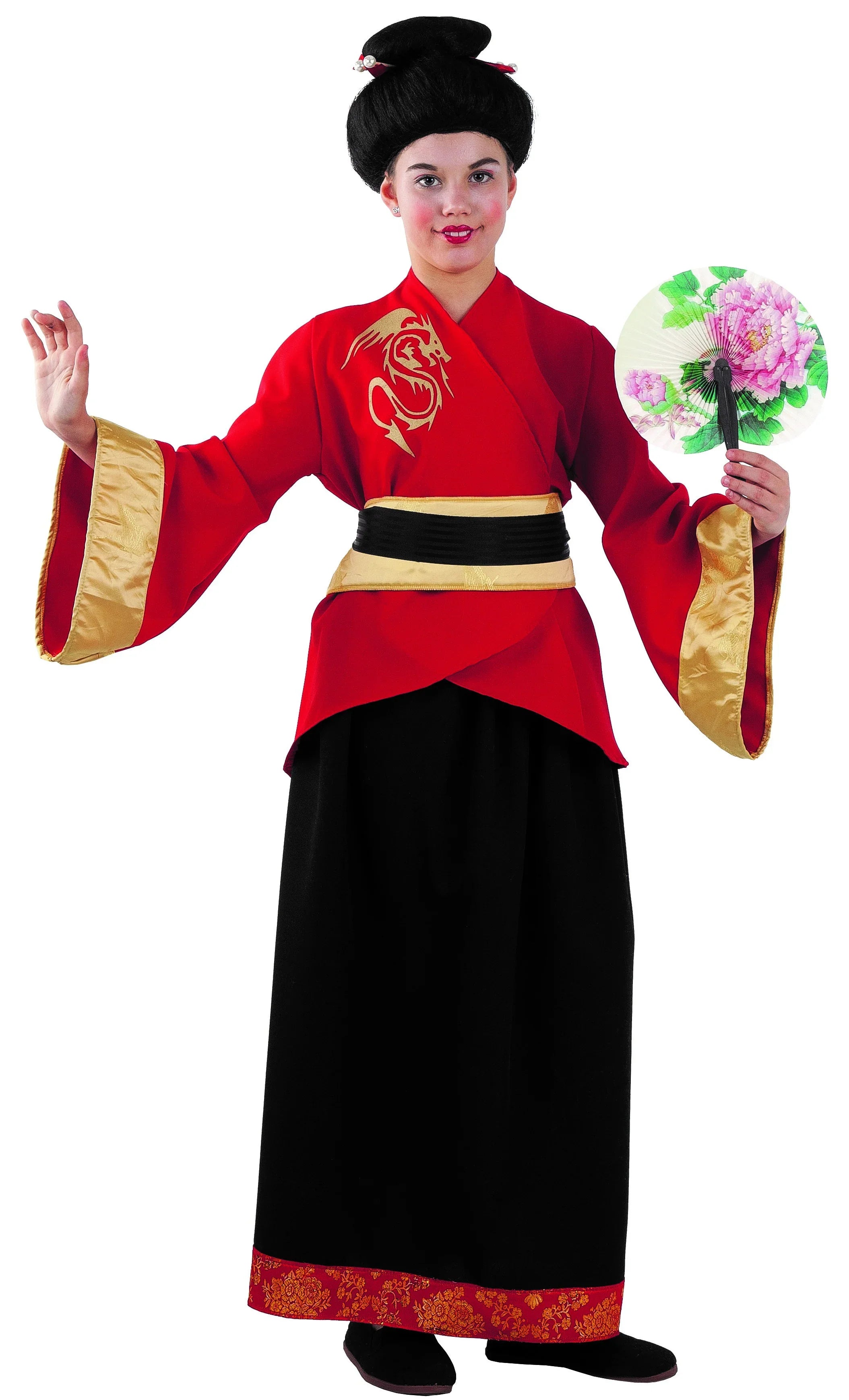 Disfraz de China Dragón para Niña Chinos Fycar