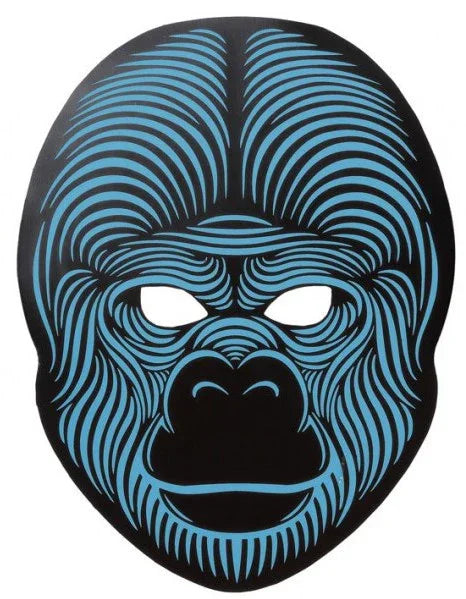 Máscara de Gorila con Luz Led y Activación por Sonido Mono y Gorila Atosa