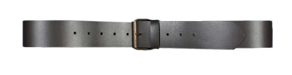 Cinturón Estrecho de Cuero con Decoración Metálica Cinturones Medieval Factory