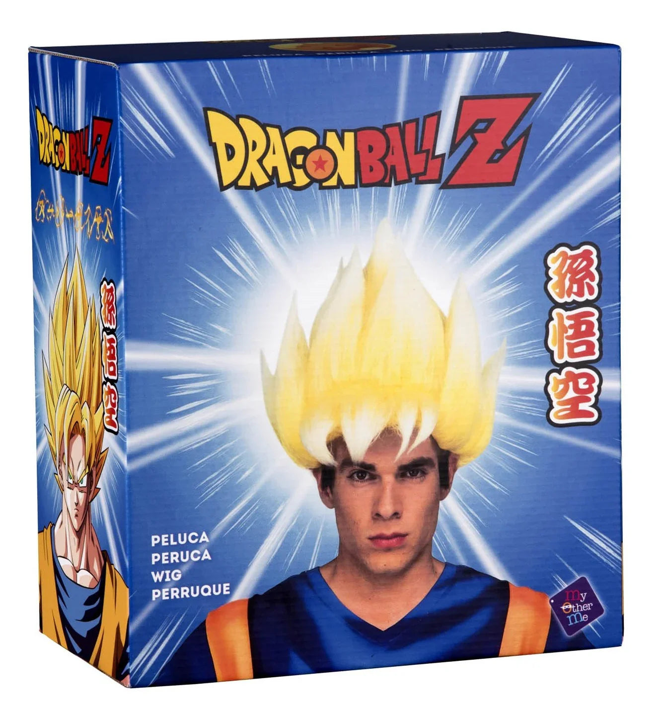 Peluca de Goku Saiyan Dragon Ball para Adulto Dragon Ball Viving