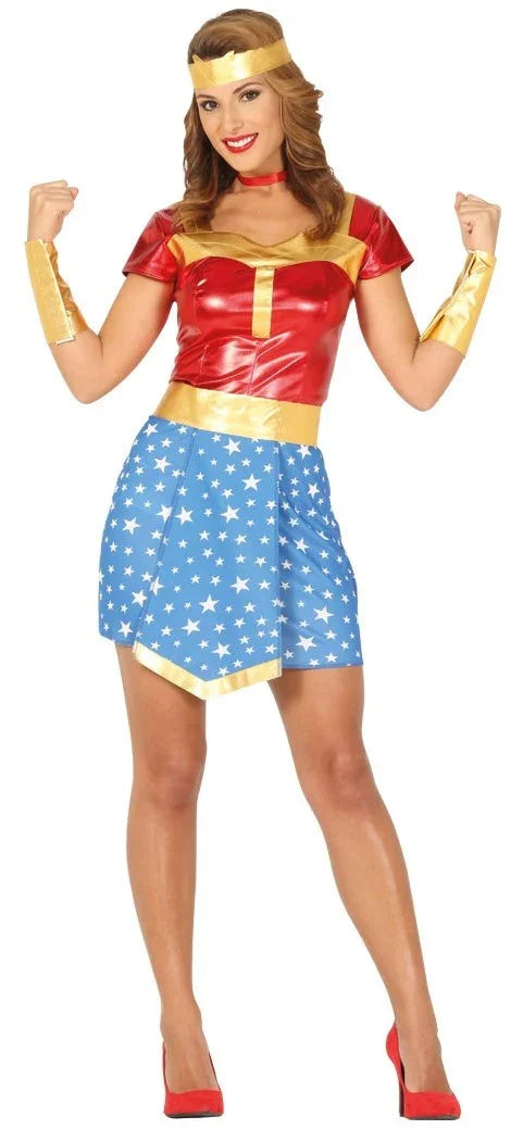 Disfraz de Wonder Lady para Mujer Wonder Woman Guirca
