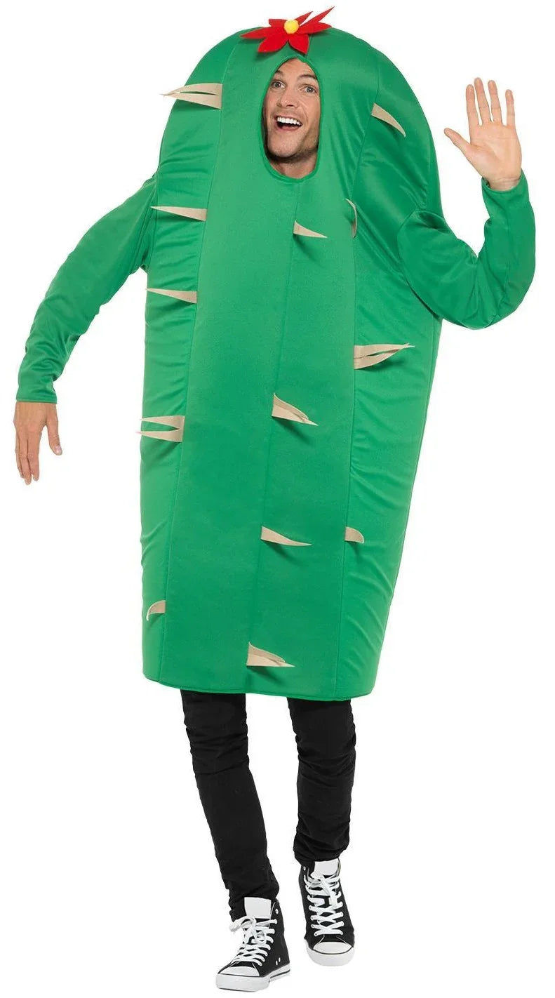 Disfraz de Cáctus con Pinchos para Adulto Mexicanos Smiffys