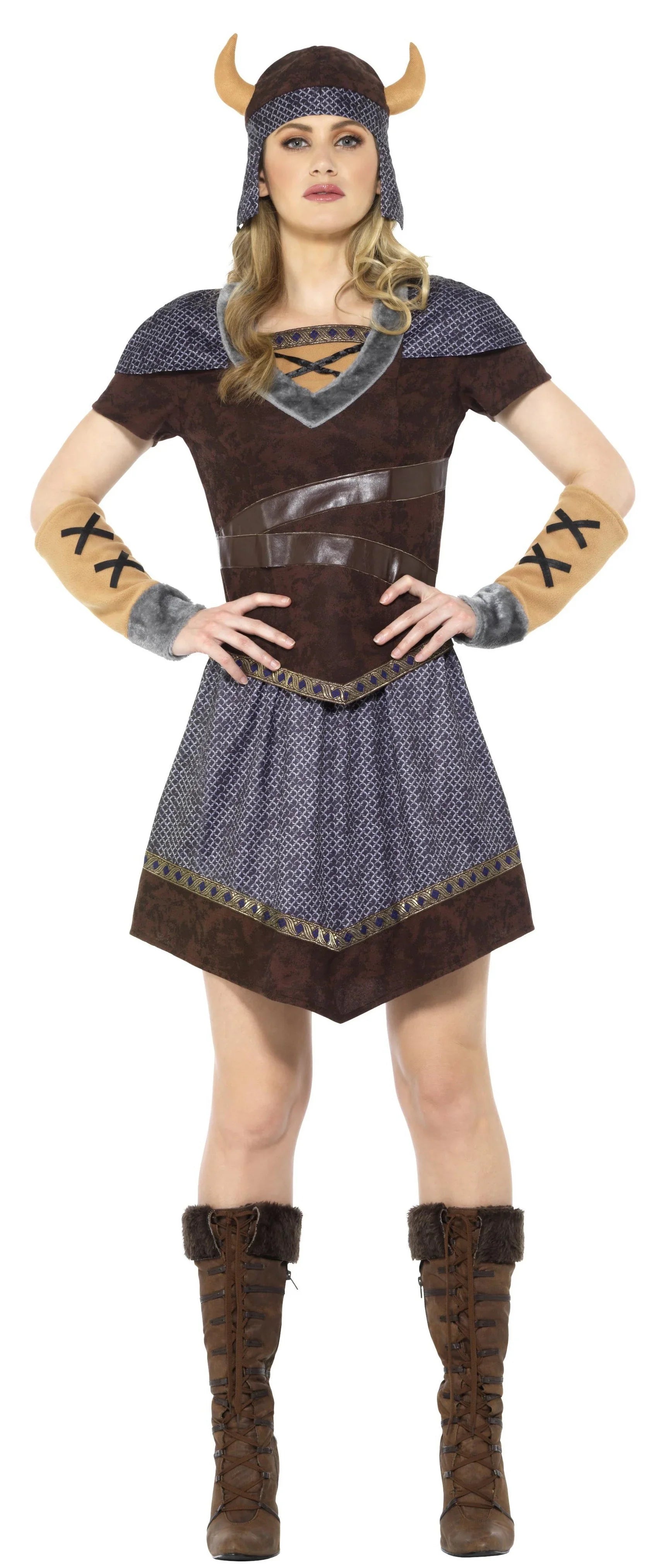 Disfraz de Guerrera Vikinga para Mujer Vikingos Smiffys