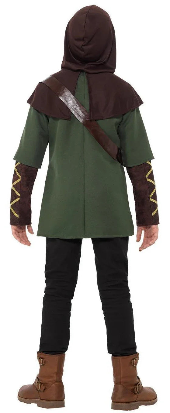 Disfraz de Arquero Robin Hood para Niño Robin Hood y Arqueros Smiffys
