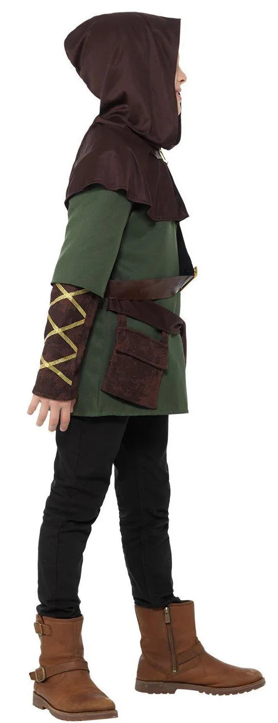 Disfraz de Arquero Robin Hood para Niño Robin Hood y Arqueros Smiffys