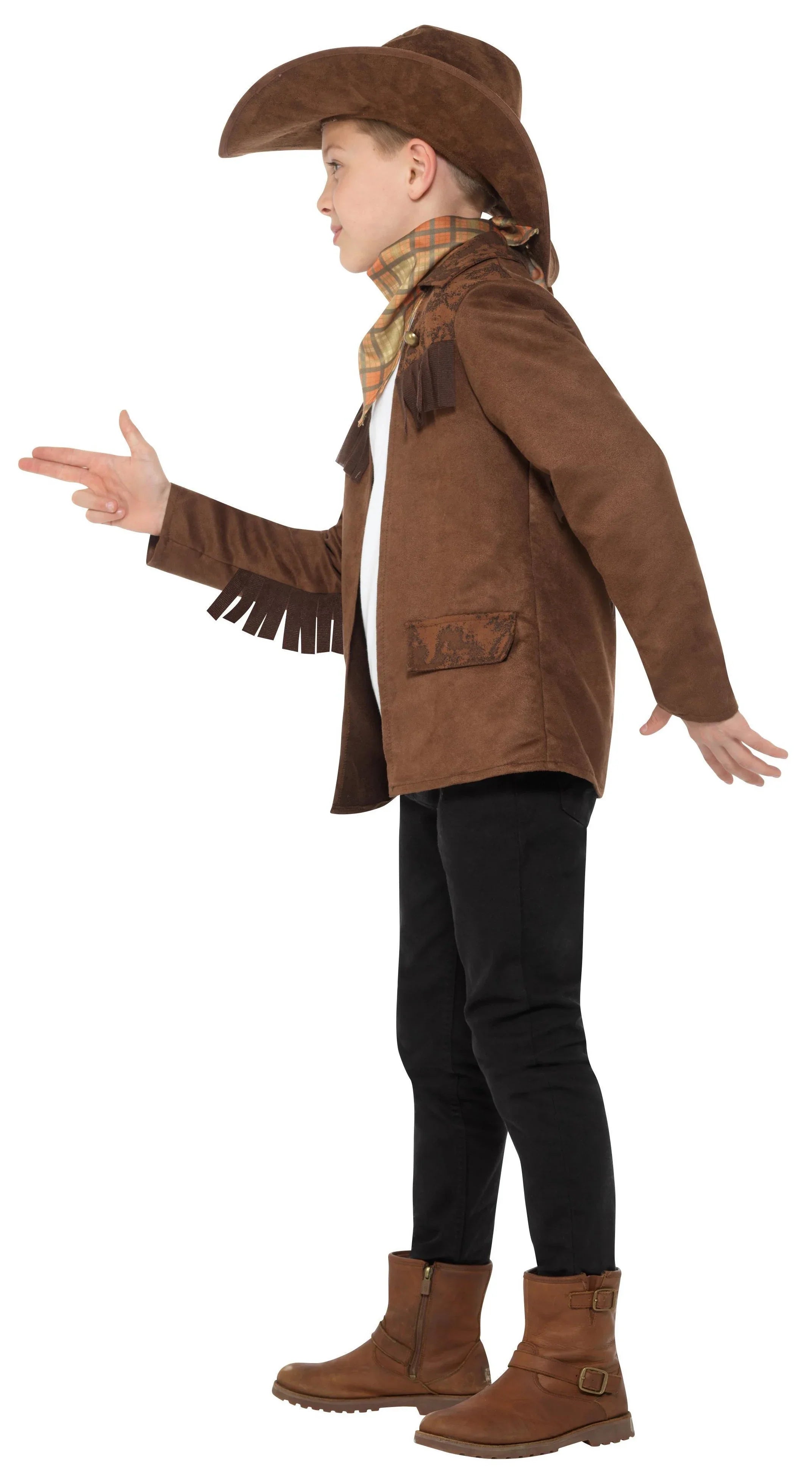 Disfraz de Vaquero con Chaqueta para Niño Vaquero Smiffys