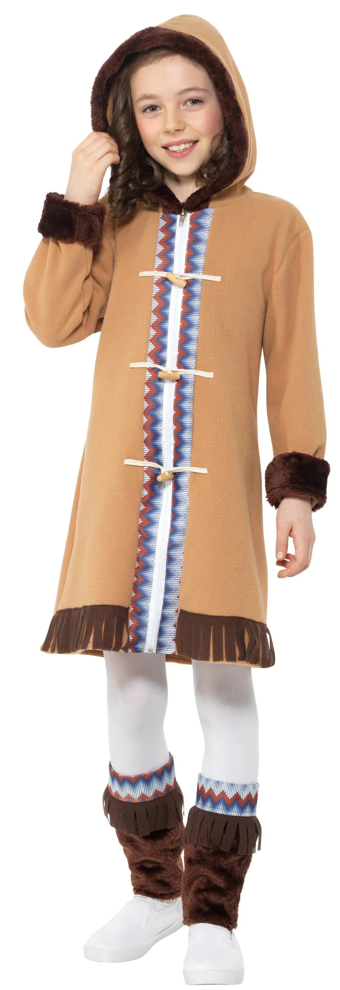 Disfraz de Esquimal del Ártico para Niña Esquimal Smiffys