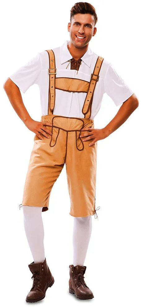 Disfraces en Pareja de Tiroleses Marrones Tiroleses Oktoberfest Disfraces Simon