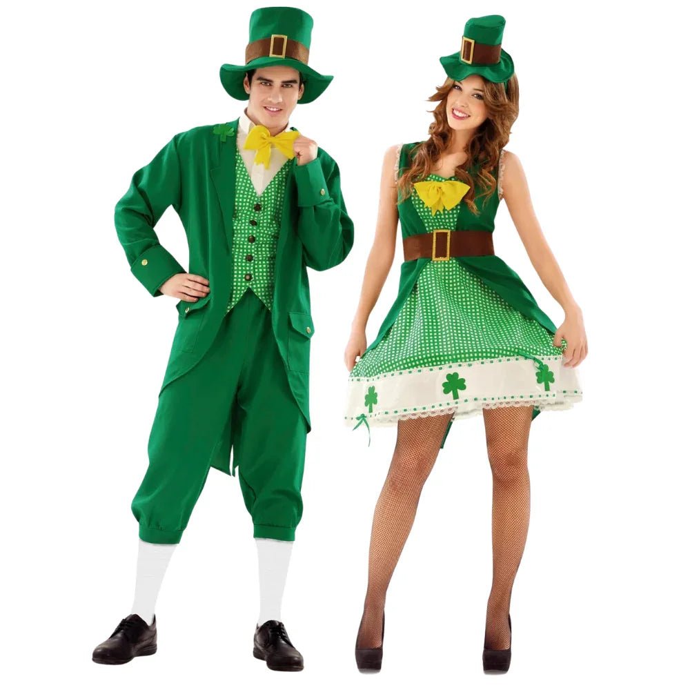 Disfraces en Pareja de Irlandés e Irlandesa San Patricio San Patricio Disfraces Simon