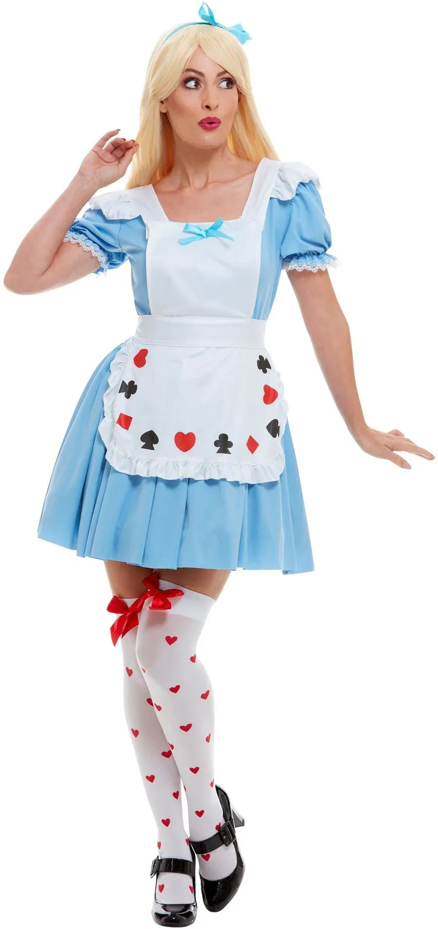 Vestido de Alicia para Mujer Dibujos Animados y Cuentos Smiffys