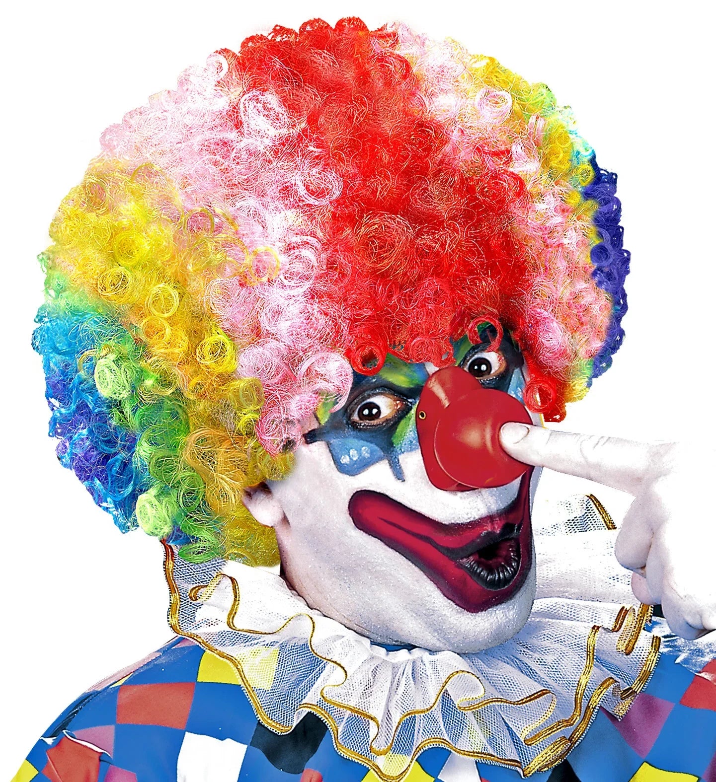 Peluca Payaso Multicolor COMPLEMENTOS Widmann