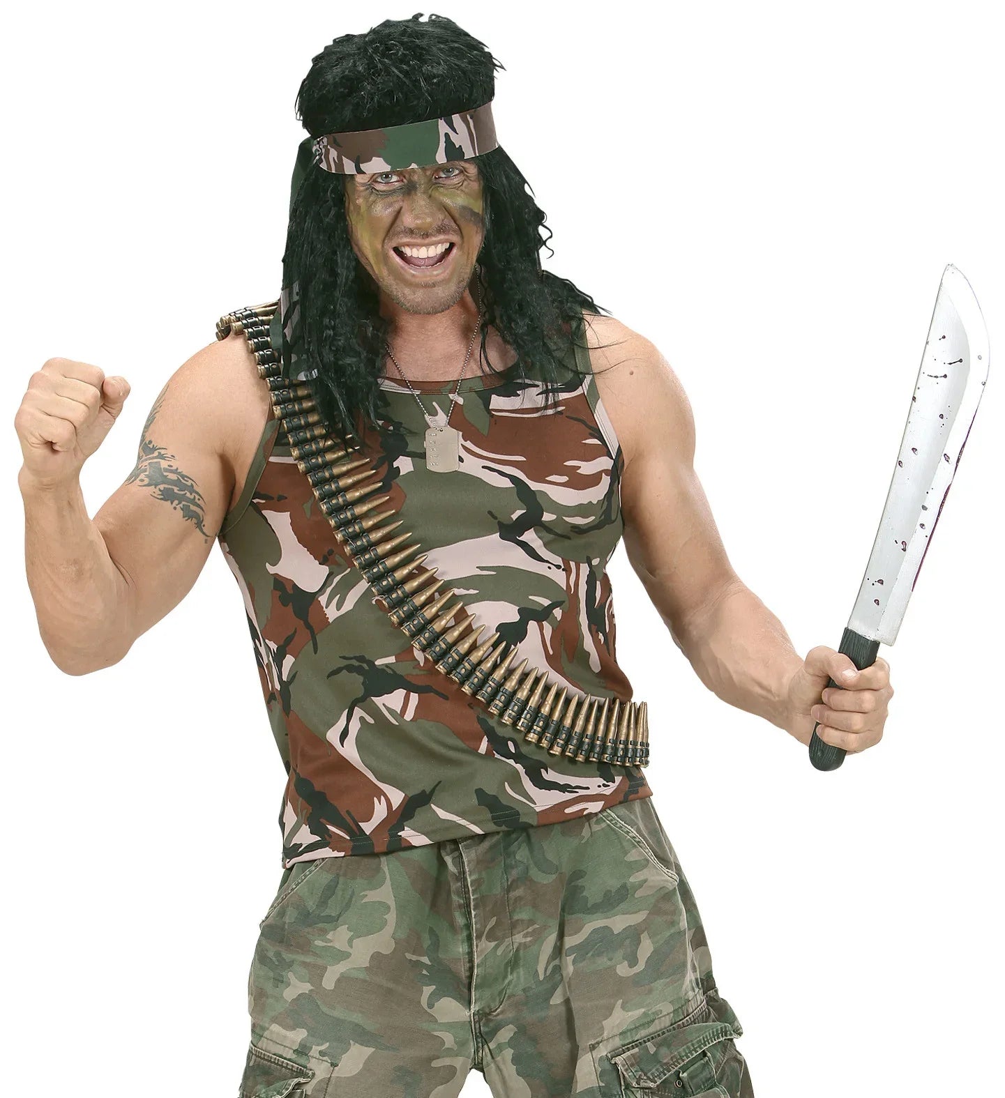 Cuchillo con Gotas de Sangre COMPLEMENTOS Widmann