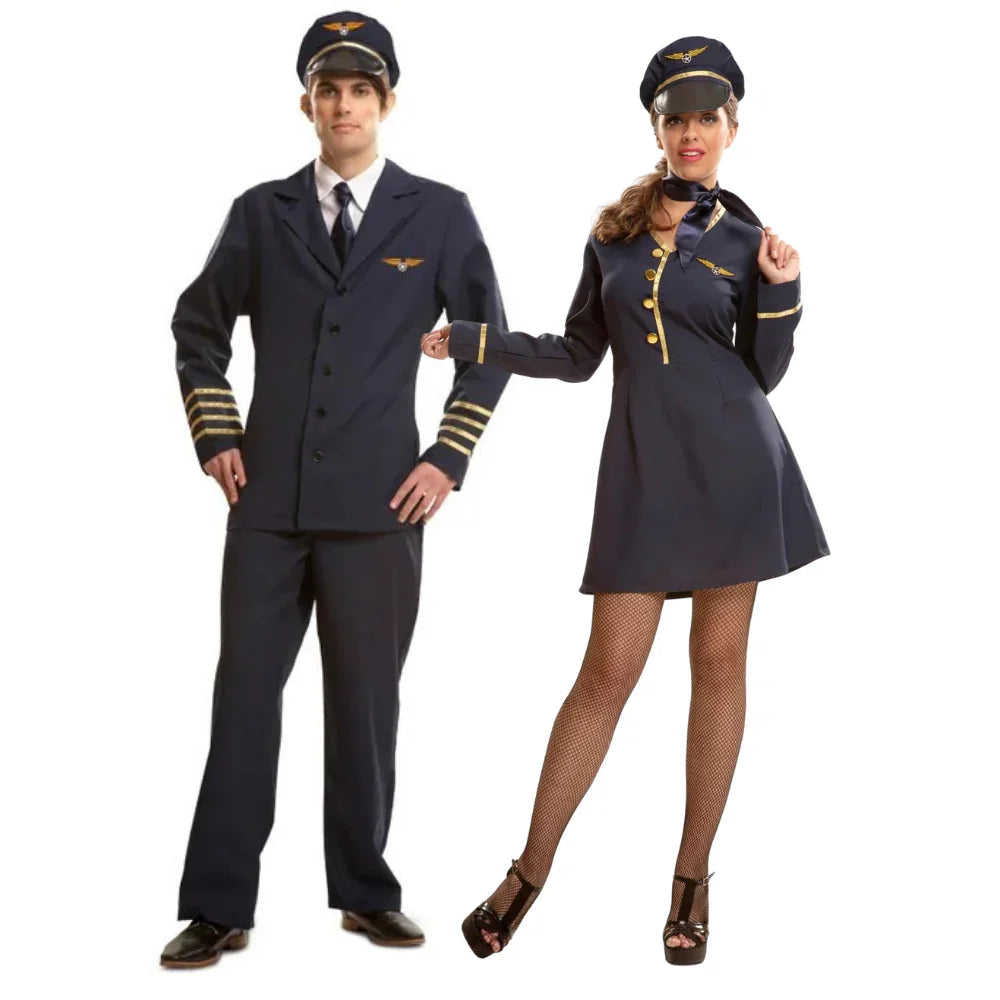 Disfraces en Pareja de Pilotos Pilotos y Aviadores Disfraces Simon
