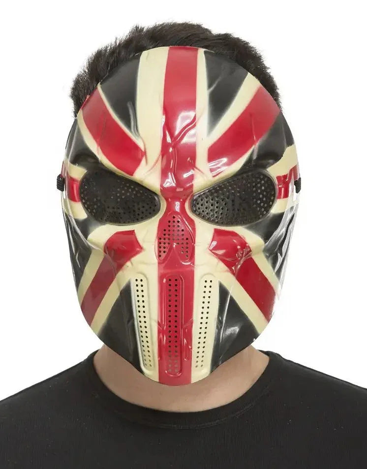 Máscara de la Purga Bandera Británica Máscaras Halloween Viving