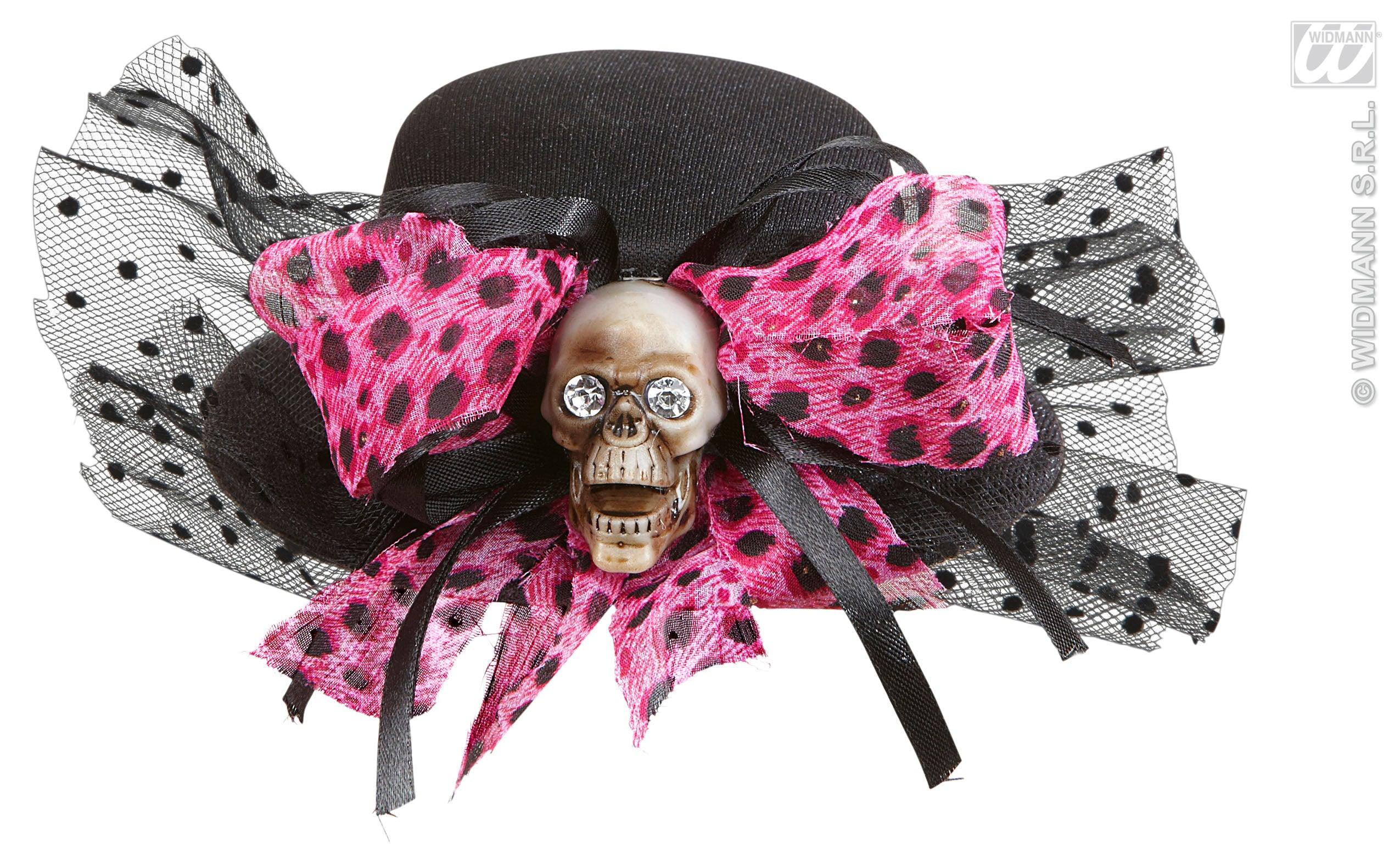 Mini Sombrero Adornado con Calabera Sombreros y Gorros Widmann