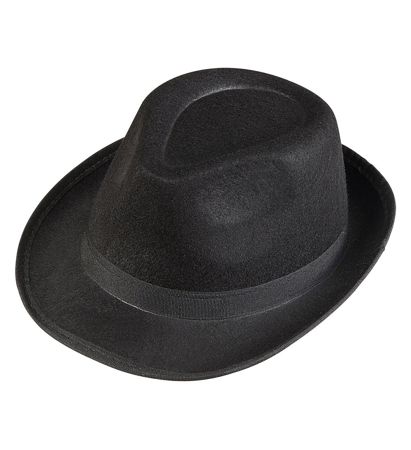 Sombrero de Gangster Negro Sombreros y Gorros Widmann