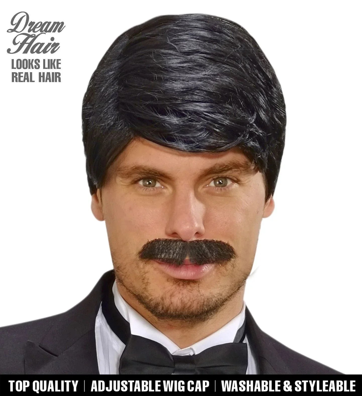 Peluca Morena Corta para Hombre Lujo Pelucas Widmann