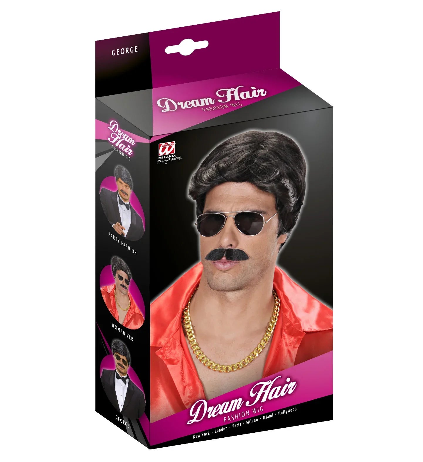 Peluca Morena Corta para Hombre Lujo Pelucas Widmann