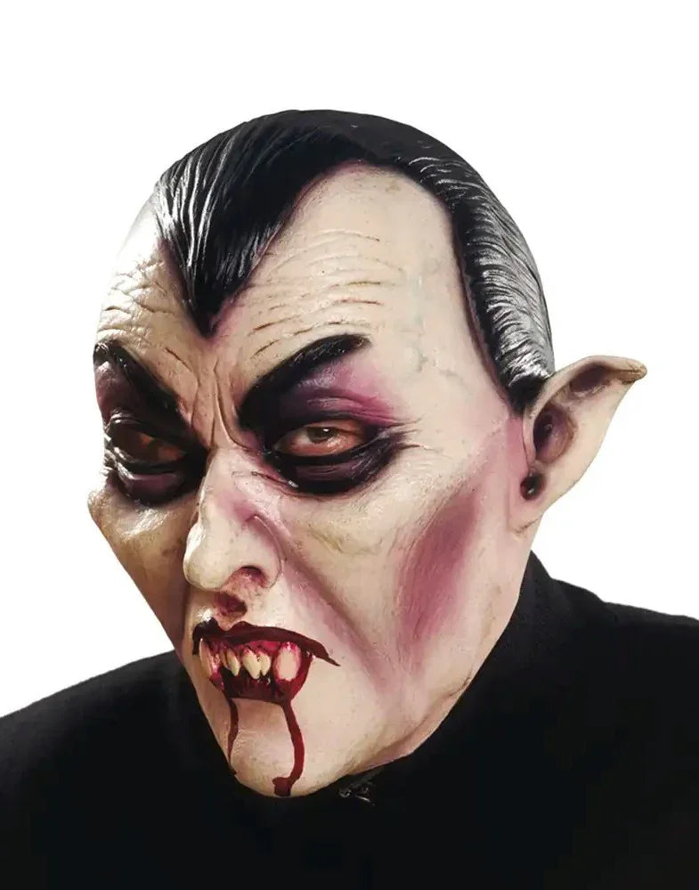Máscara de Vampiro Drácula de Látex Vampiros y vampiresas Viving
