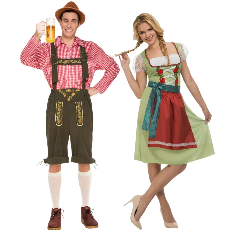 Disfraces en Pareja de Alemanes Oktoberfest Tiroleses Oktoberfest Disfraces Simon