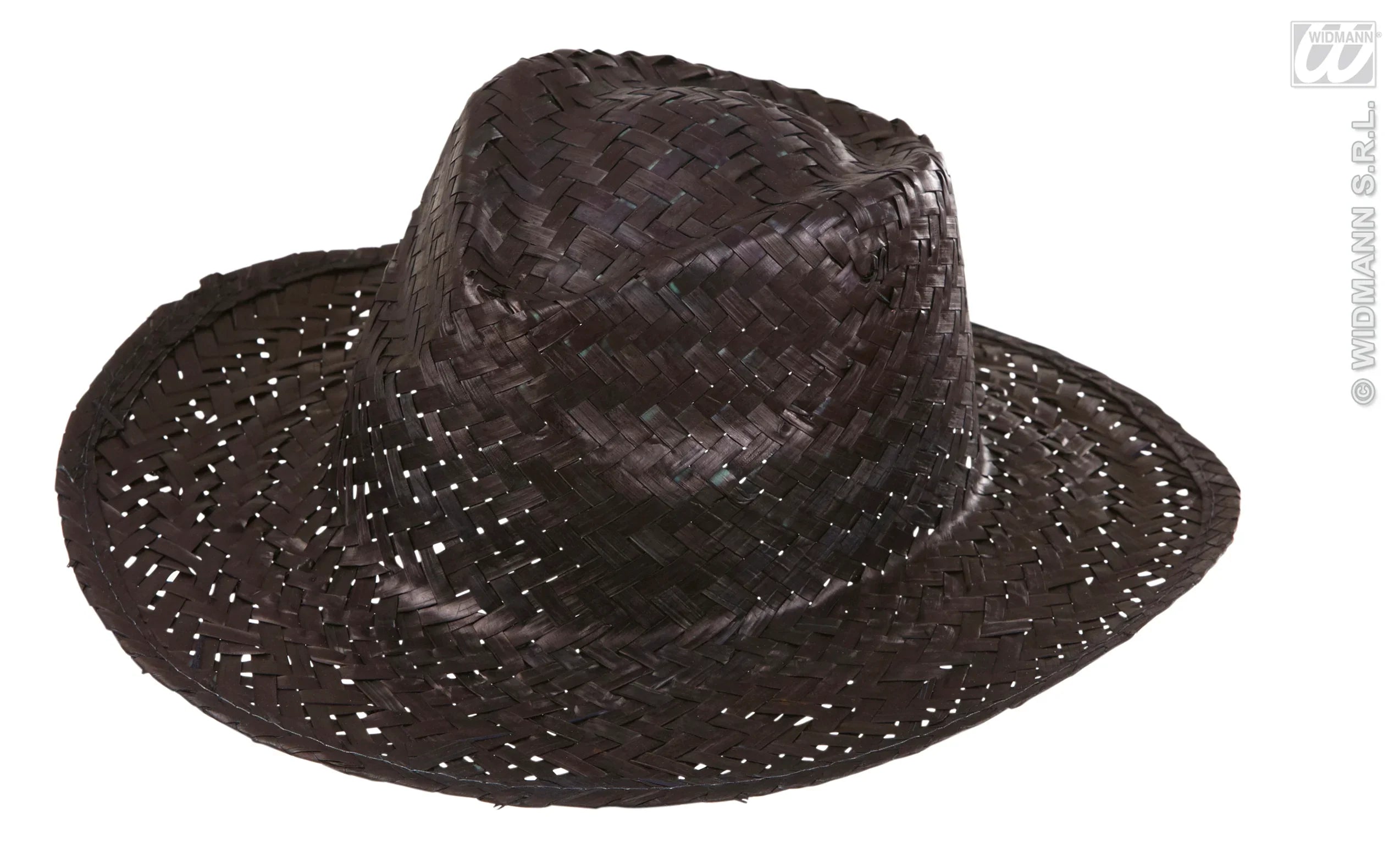 Sombrero de Paja Negro Sombreros y Gorros Widmann