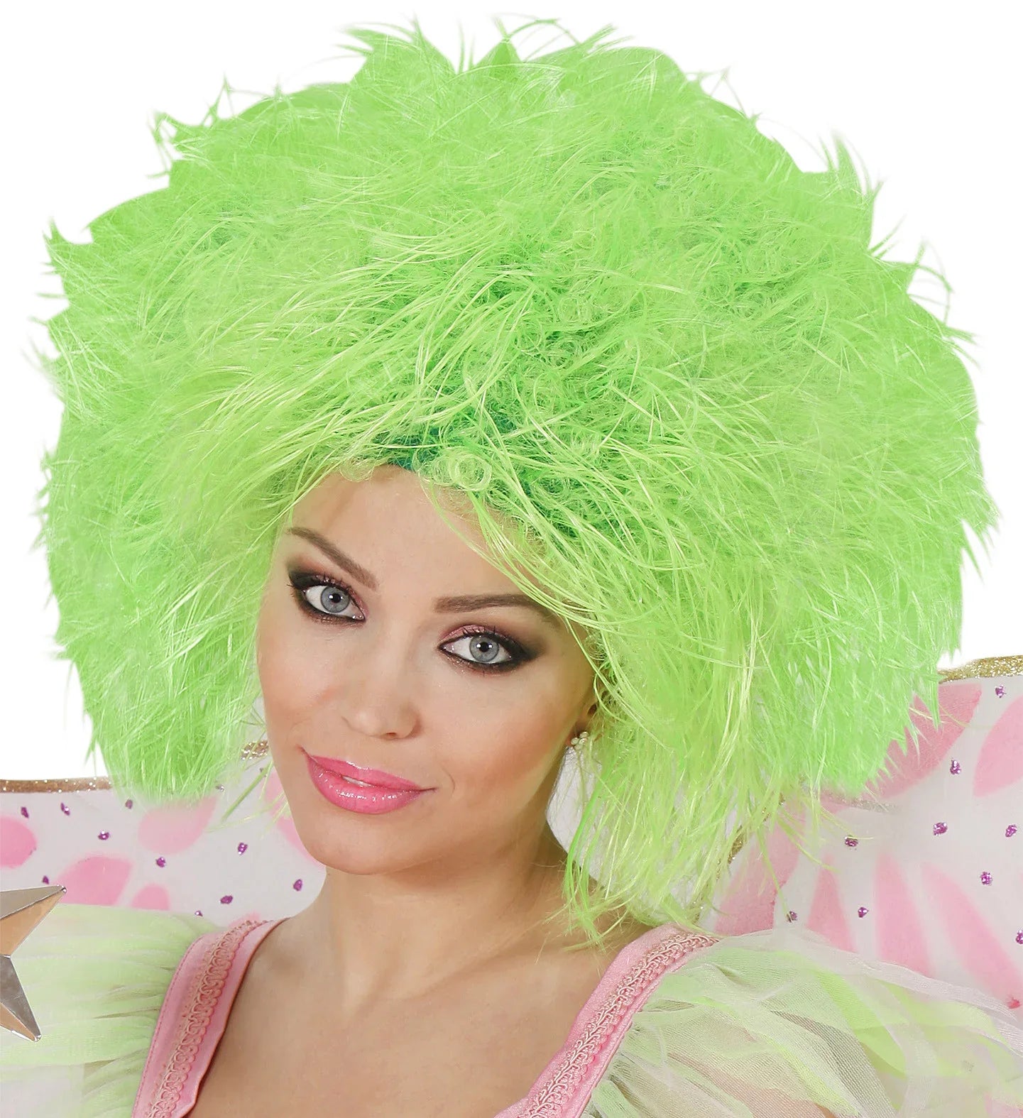 Peluca de Hada en Verde COMPLEMENTOS Widmann