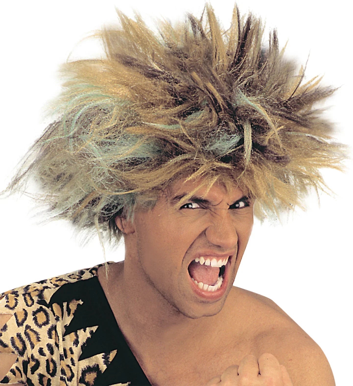 Peluca de Cavernícola con Mechas COMPLEMENTOS Widmann