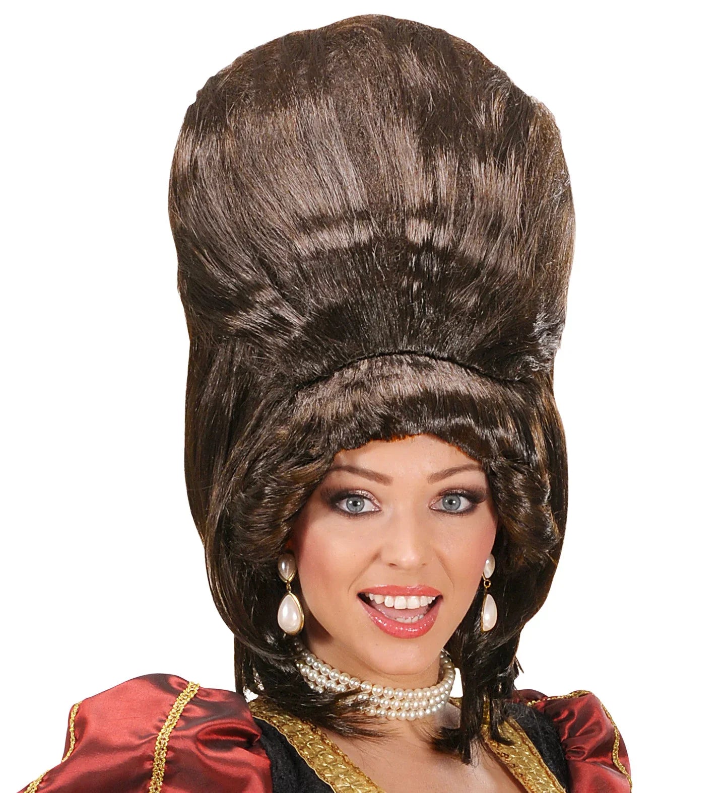 Peluca de Época Morena con Recogido COMPLEMENTOS Widmann