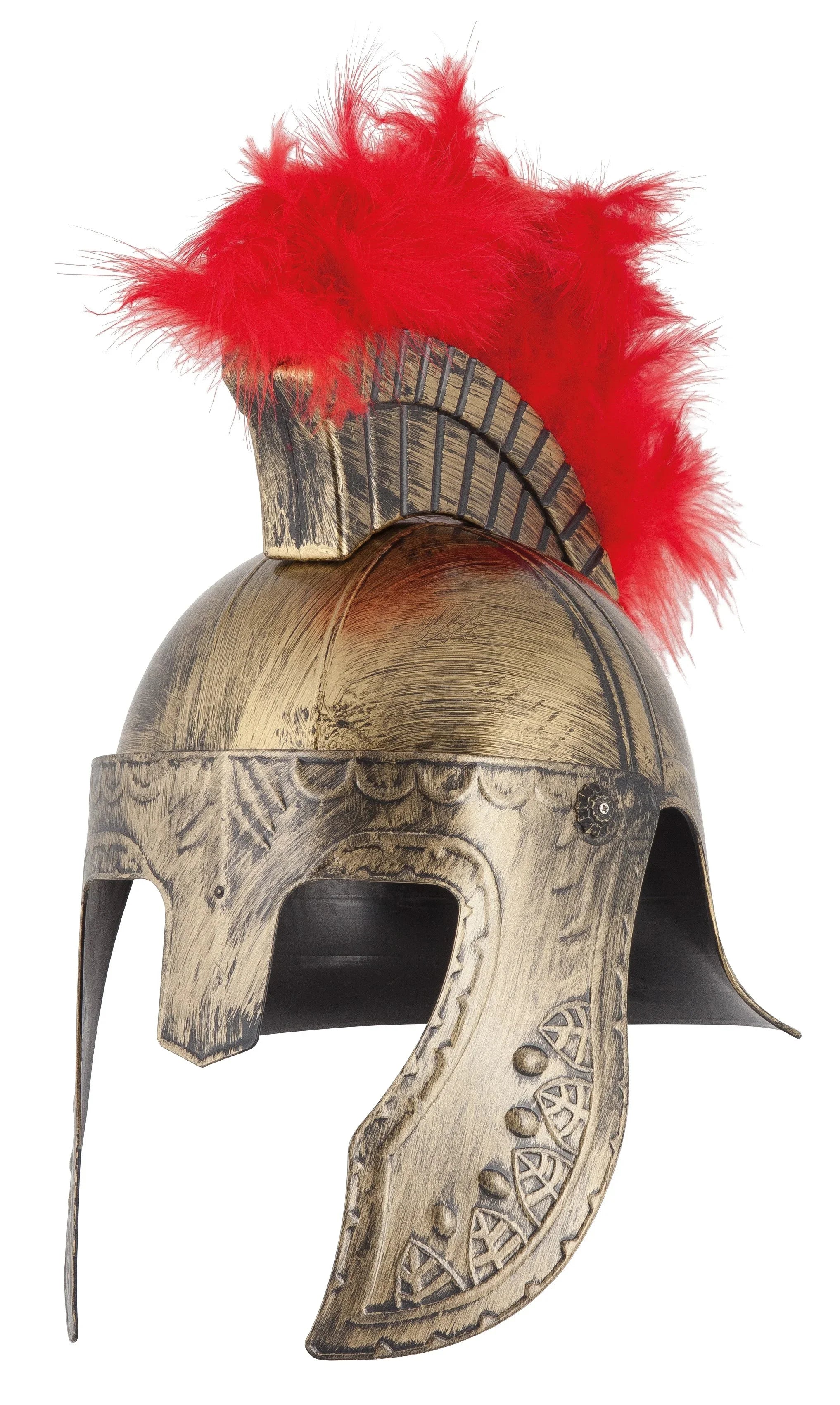 Casco de Soldado Griego con Penacho Complementos Romanos y Griegos Fycar Complementos