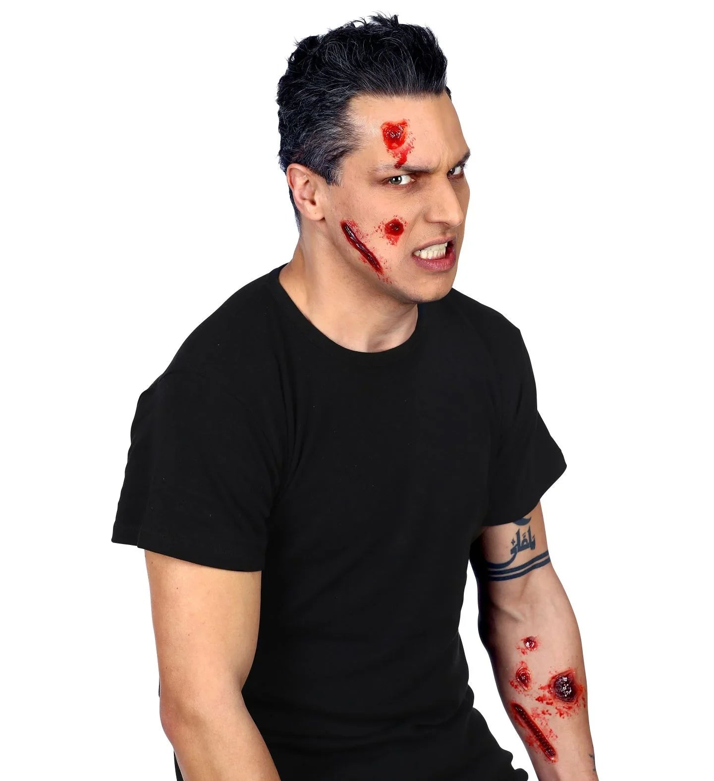 Siete Heridas de Látex Maquillaje Halloween Widmann