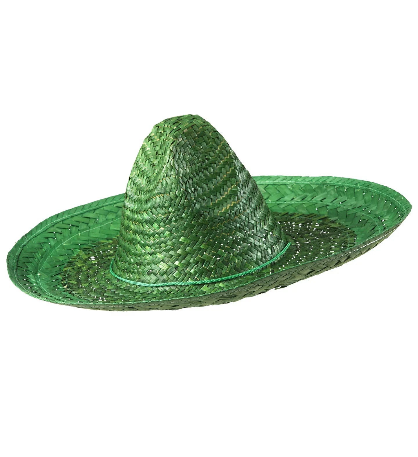 Sombrero de Paja Verde COMPLEMENTOS Widmann