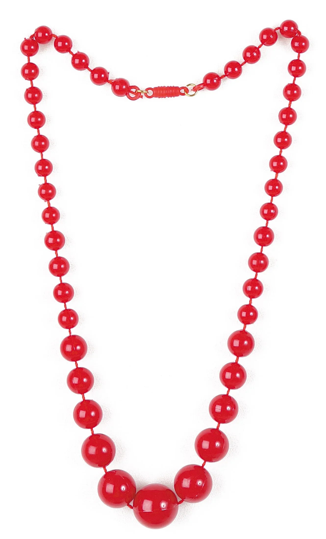 Collar Rojo de Sevillana Joyas y Bisutería Fycar Complementos