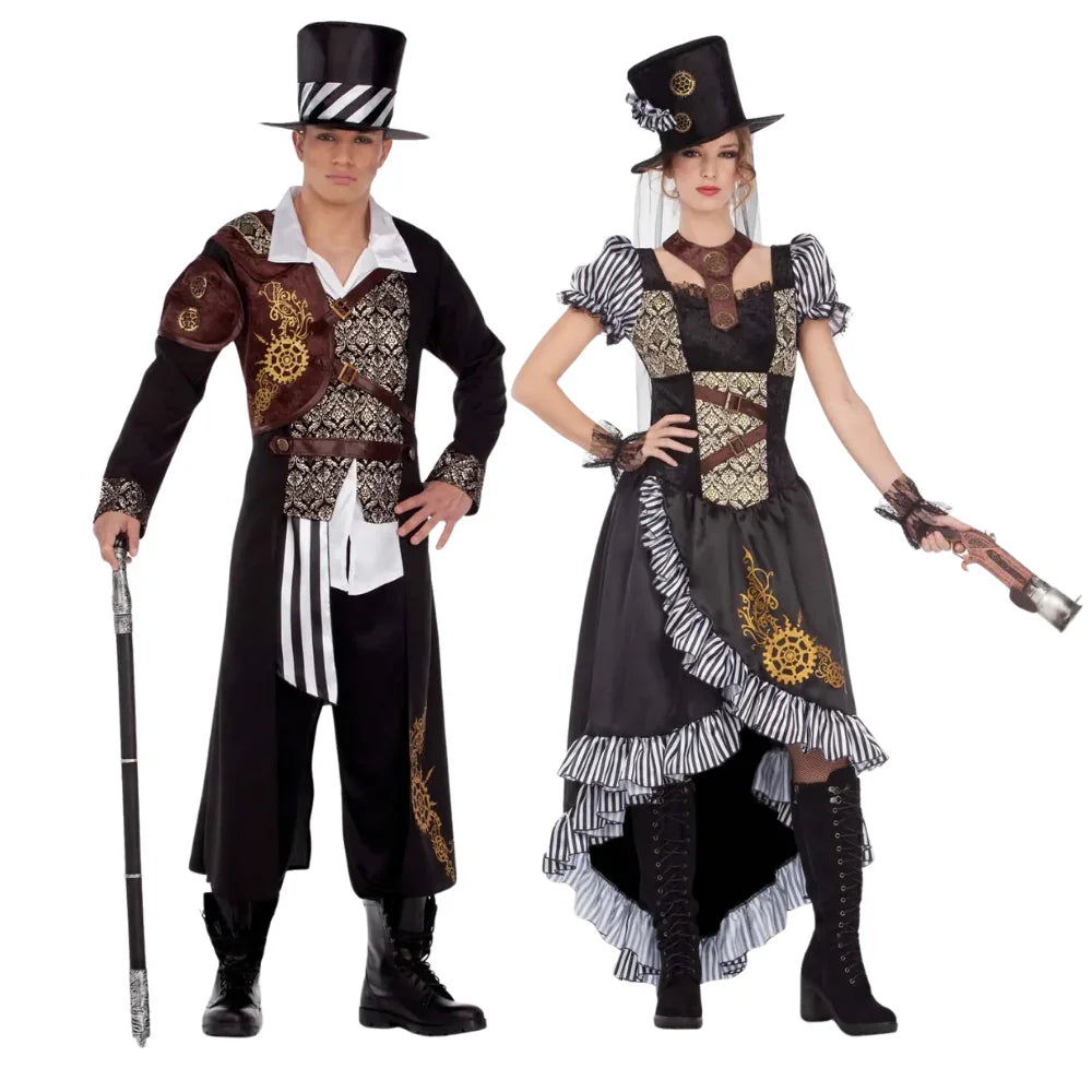 Disfraces en Pareja de Lord y Lady Steampunk Steampunk Disfraces Simon