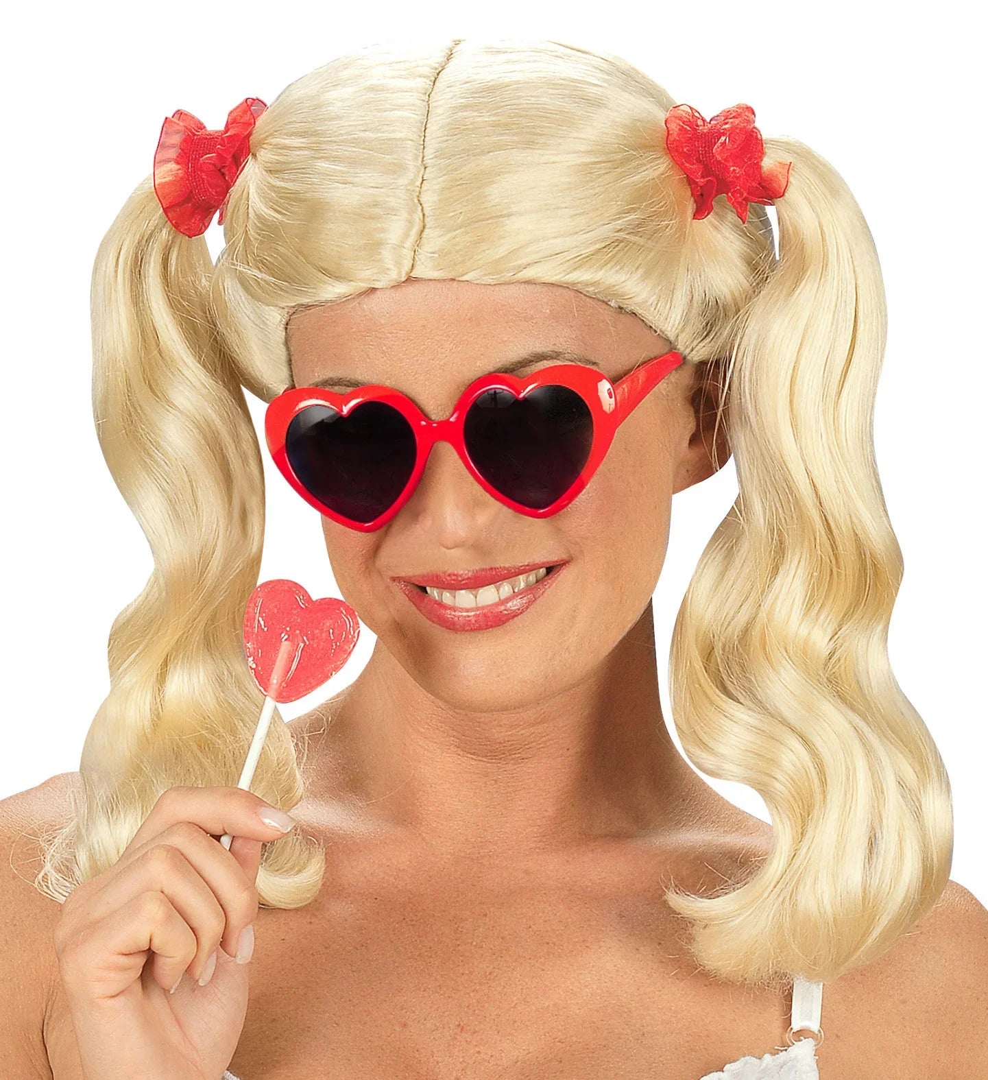 Peluca Rubia con Coletas Pelucas Widmann