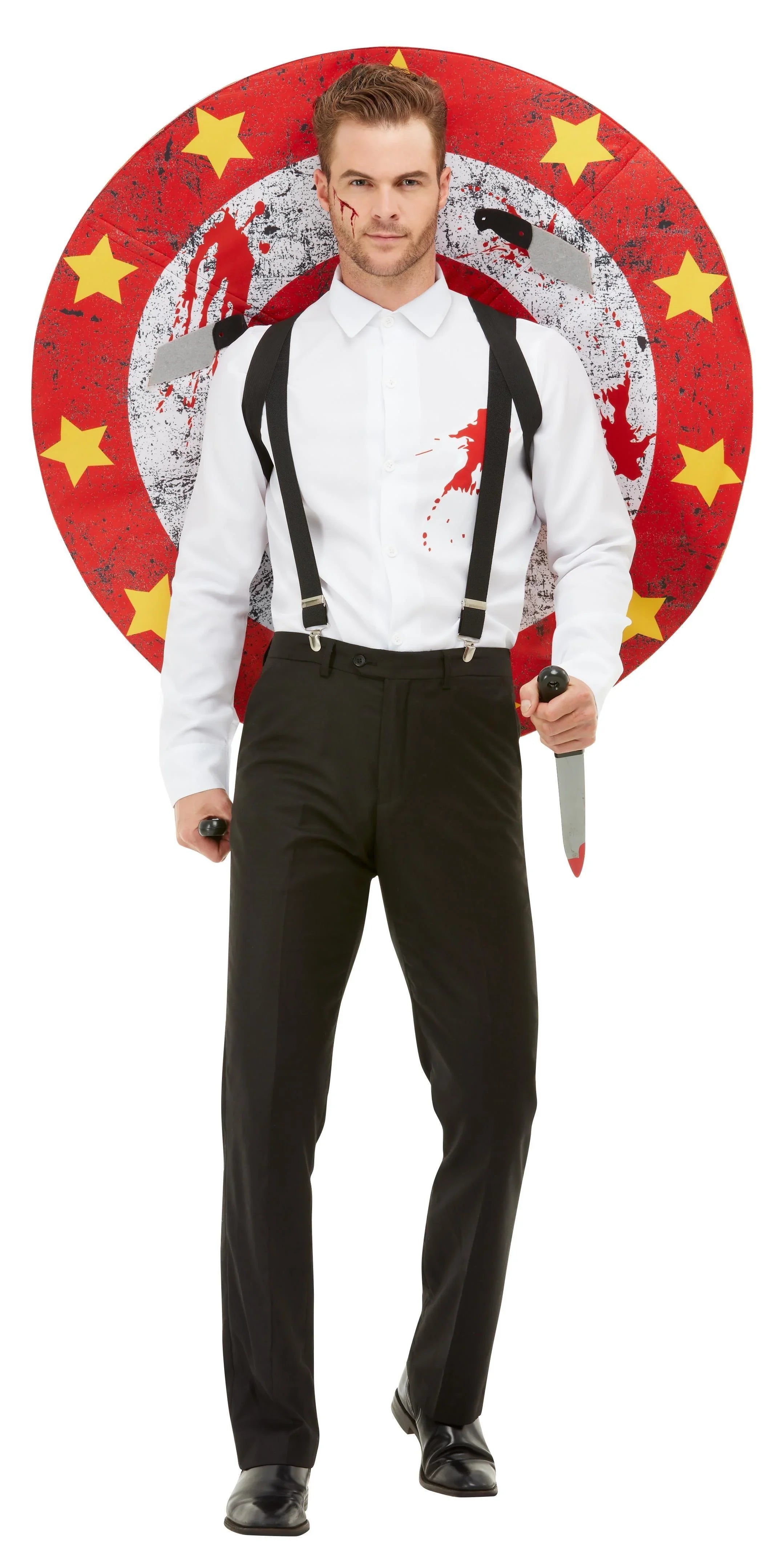 Disfraz de Lanzador de Cuchillos para Hombre Circo Smiffys