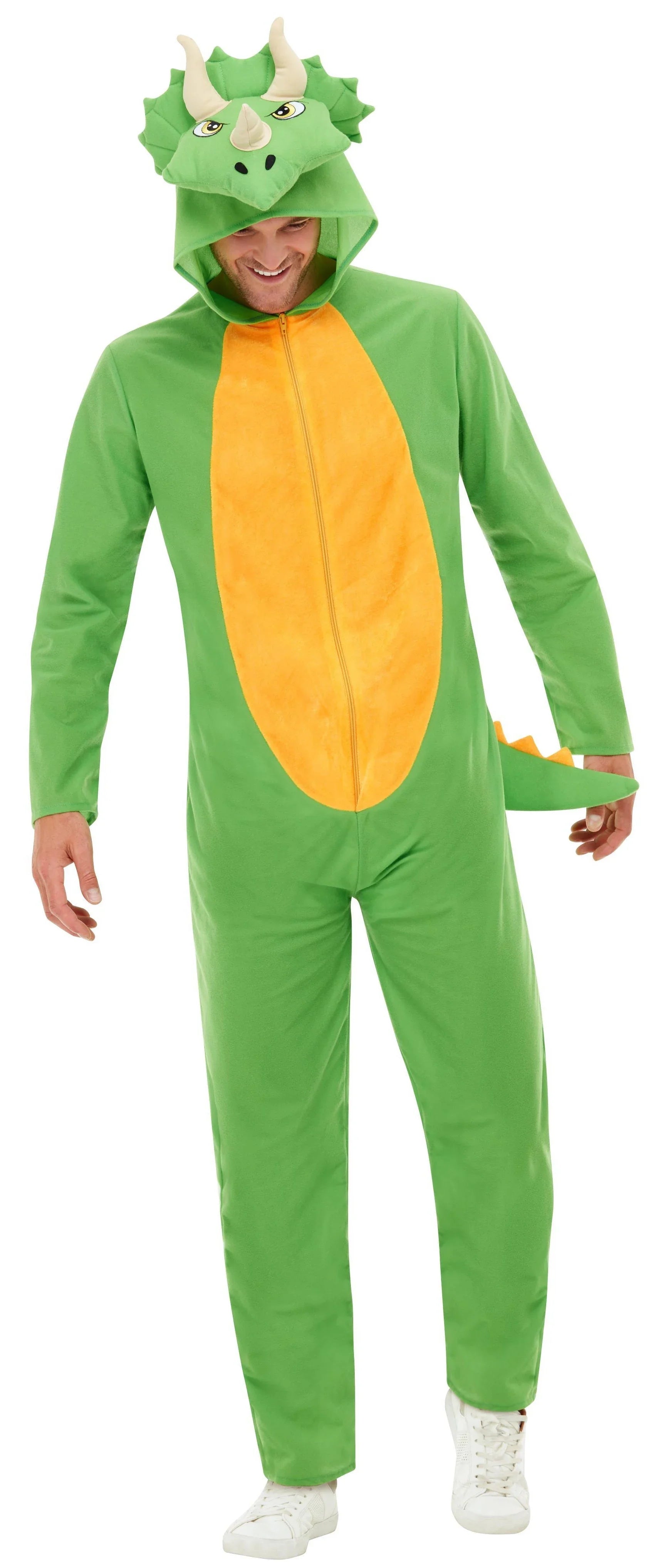 Disfraz de Dinosaurio Triceratops para Adulto Dragón y Dinosaurio Smiffys