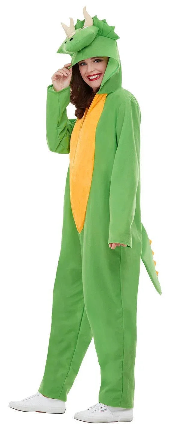 Disfraz de Dinosaurio Triceratops para Adulto Dragón y Dinosaurio Smiffys
